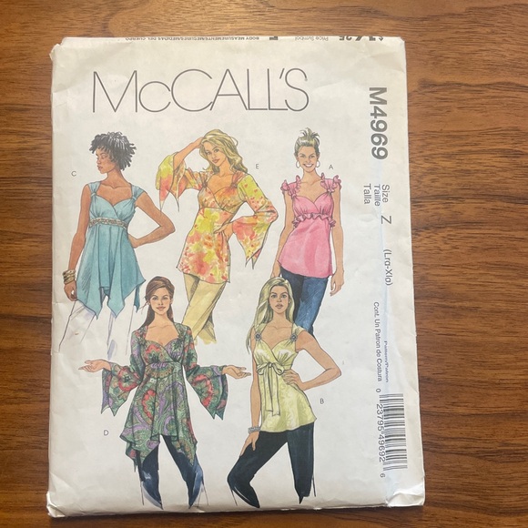 6 L/XL Uncut Sewing Patterns Women FF Lot - Picture 2 of 13